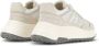 Hogan Beige Leder Sneakers met Gegraveerd Logo Beige Dames - Thumbnail 5