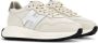 Hogan Witte Sneakers Paneelontwerp Metallic Afwerking White Dames - Thumbnail 7