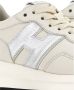 Hogan Witte Sneakers Paneelontwerp Metallic Afwerking White Dames - Thumbnail 9