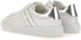 Hogan Witte Leren Sneakers met Metallic Inzetstukken White Dames - Thumbnail 11