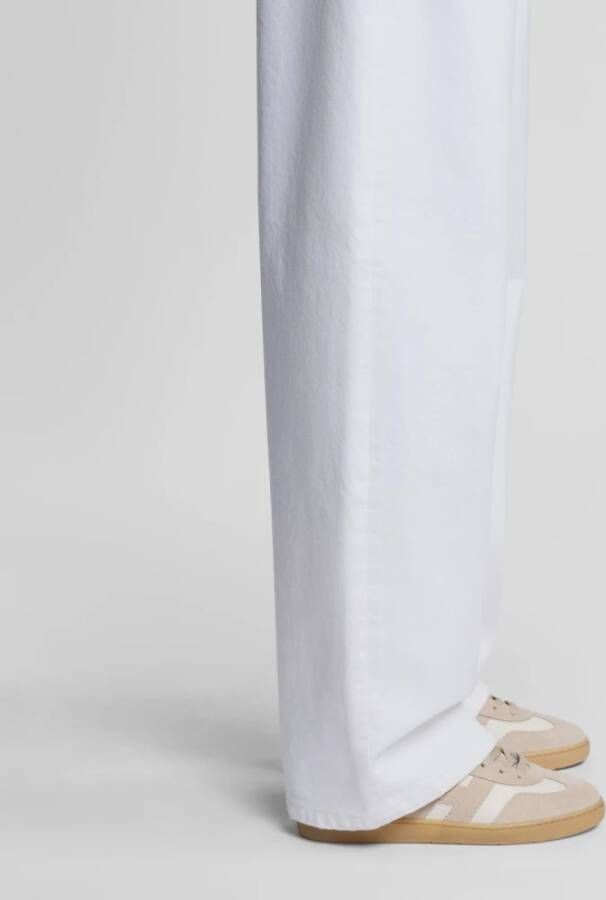 Hogan Witte Tennisschoenen Coole Stijl