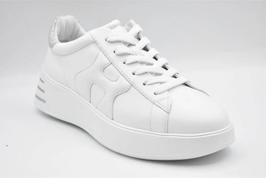 Hogan Witte Veterschoenen Dames White Dames