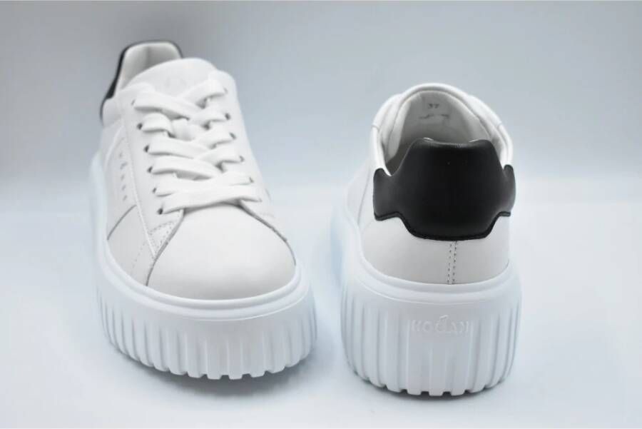 Hogan Witte Veterschoenen voor Dames