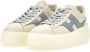 Hogan Zachte Nappa Trainers met H-Stripes Multicolor Dames - Thumbnail 4