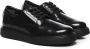 Hogan Zwarte Derby Platte Schoenen Black Heren - Thumbnail 2