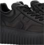 HOGAN Lage Sneakers Dames Hxw6450fc60 Maat: 42 Materiaal: Leer Kleur: Zwart - Thumbnail 7