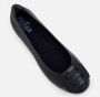 Hogan Zwarte Leren Ballerina Flats Black Dames - Thumbnail 4