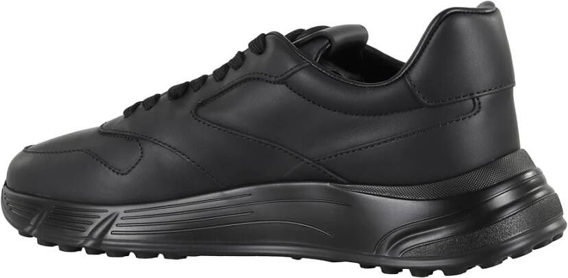 Hogan Zwarte leren sneakers Hyperlight model