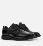 Hogan Klassieke Leren Veterschoenen met Rubberen Zool Black Heren - Thumbnail 8