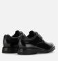 Hogan Klassieke Leren Veterschoenen met Rubberen Zool Black Heren - Thumbnail 9