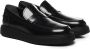 Hogan Zwarte platte mocassinschoenen Black Heren - Thumbnail 2