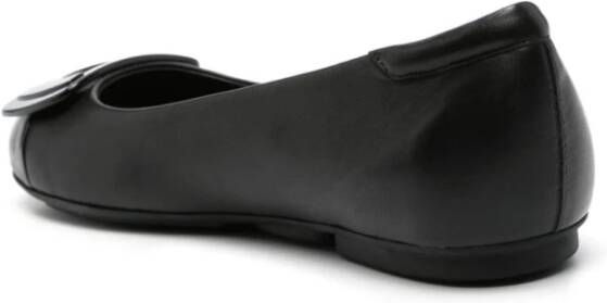 Hogan Zwarte platte schoenen Black Dames