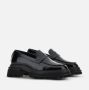 Hogan Zwarte platte schoenen van zacht leer Black Dames - Thumbnail 3