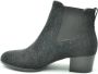 Hogan Zwarte Slip-On Stoffen Enkellaarzen - Thumbnail 2
