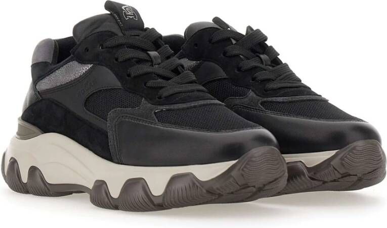 Hogan Zwarte Sneakers voor Mannen Multicolor Dames