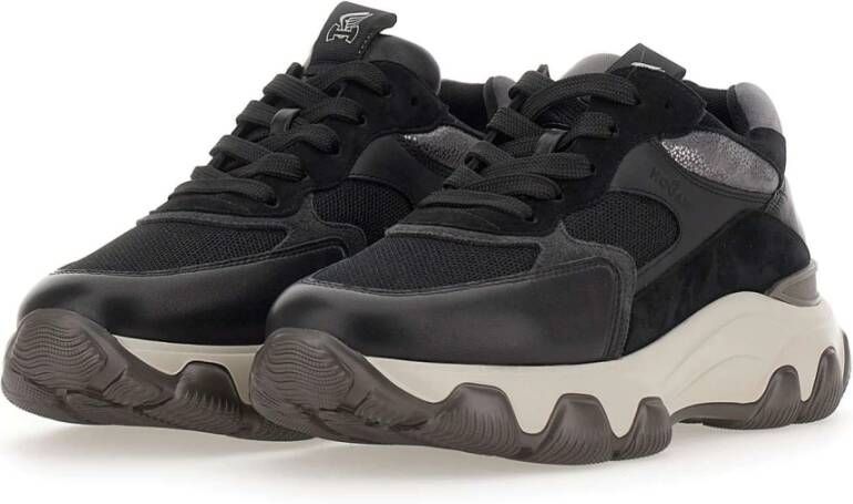 Hogan Zwarte Sneakers voor Mannen Multicolor Dames