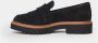 Hogan Zwarte Suède Franje Loafers Black Dames - Thumbnail 3