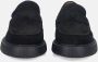 Hogan Zwarte Suède Heren Mocassin Schoenen Black Heren - Thumbnail 3