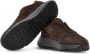 Hogan Zwarte Suède Plateauschoenen met Chunky Zool Brown Heren - Thumbnail 2