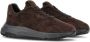 Hogan Zwarte Suède Plateauschoenen met Chunky Zool Brown Heren - Thumbnail 5