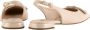 Högl Stijlvolle Leren Ballerina`s Beige Dames - Thumbnail 5