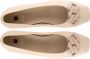 Högl Stijlvolle Beige Leren Loafers voor Dames Beige Dames - Thumbnail 8