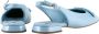 Högl Blauwe Leren Ballerina`s voor Dames Blauw Dames - Thumbnail 7