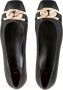 Högl Zwarte Veterschoenen Ballerina`s Zwart Dames - Thumbnail 6