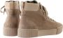 Hogl 103632~~~~~~~~~~~~~~~~~~~~~~~~ Hoge sneakersVeterlaarzenDames veterschoenenDames sneakersHalf-hoge schoenen Wit beige - Thumbnail 5