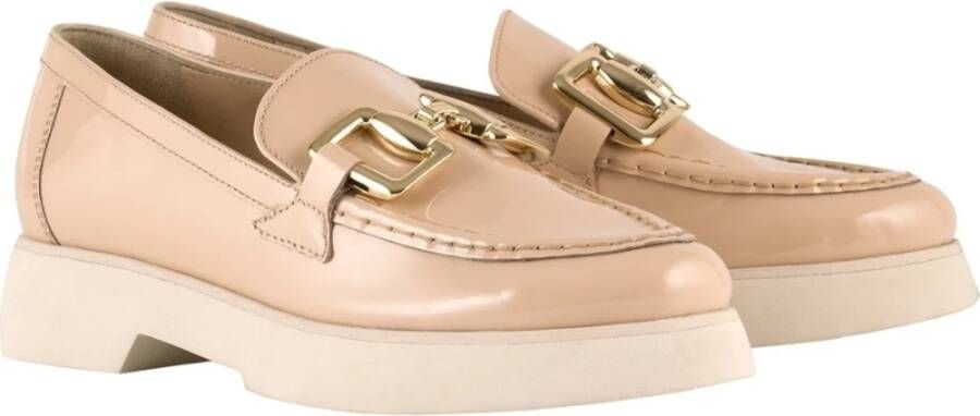Högl Beige Loafers voor vrouwen Beige Dames