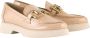 Högl Stijlvolle Beige Leren Loafers voor Dames Beige Dames - Thumbnail 5