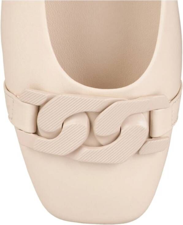 Högl Beige Veterschoenen voor Vrouwen Beige Dames