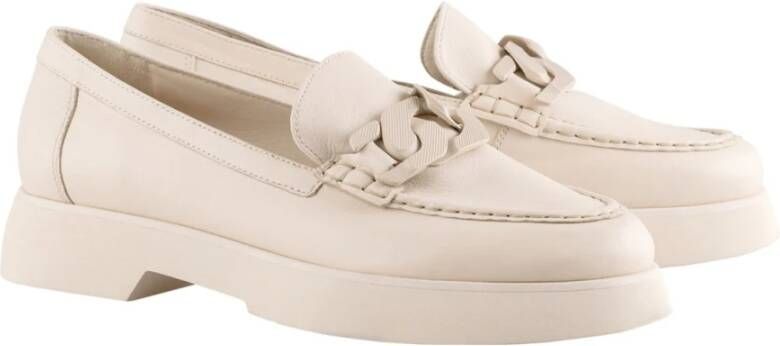 Högl Beige Veterschoenen voor Vrouwen Beige Dames