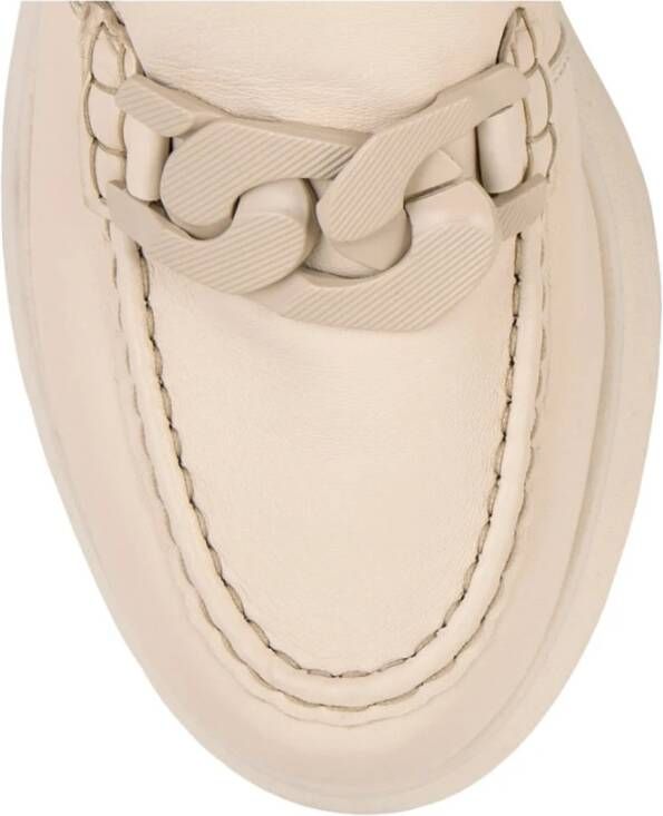 Högl Beige Veterschoenen voor Vrouwen Beige Dames