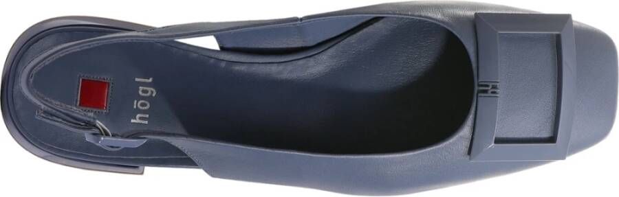 Högl Blauwe Ballerinas voor Vrouwen Blue Dames
