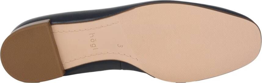 Högl Blauwe dames mocassin