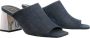 Högl Blauwe Platte Sandalen Joyce Mules Blue Dames - Thumbnail 3