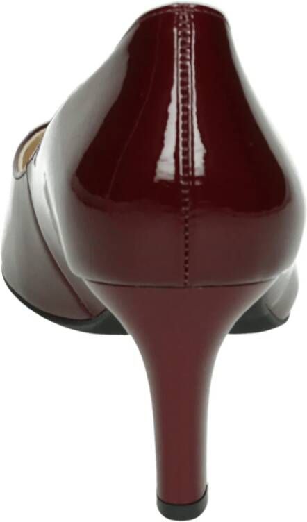 Högl Bordeaux Pumps met Rubberen Zool