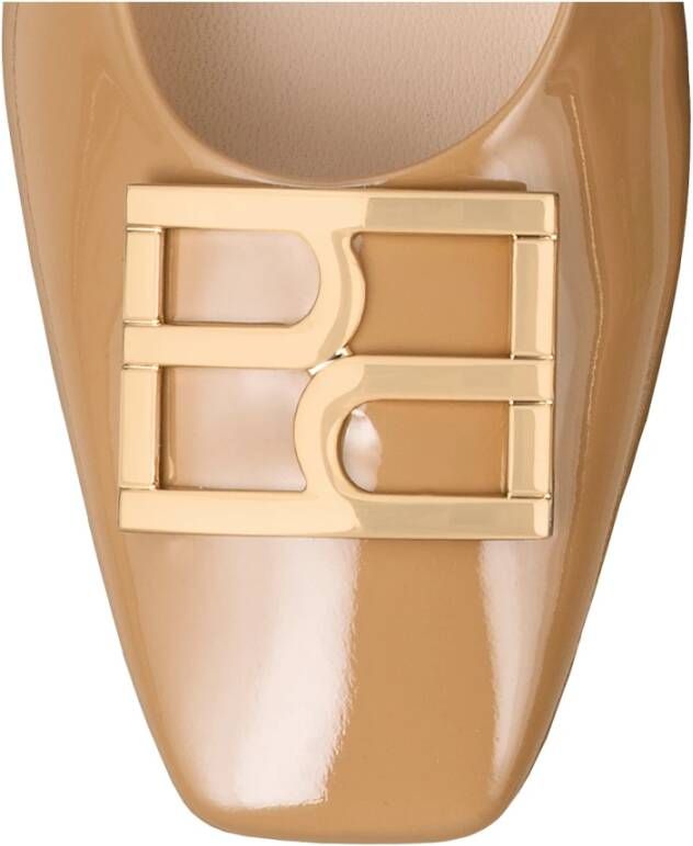 Högl Delia Lakleren Pumps Beige Dames