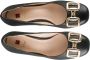 Högl Elegante Horsebit Pumps met Midi Blokhakken Black Dames - Thumbnail 7