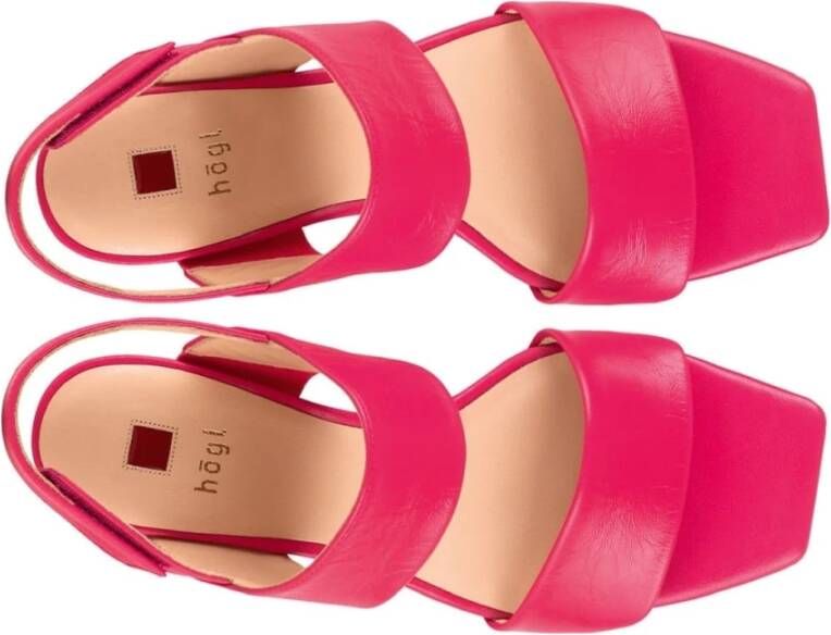 Högl Flat Sandals Roze Dames