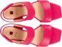 Högl Vibrant Orange Hoge Hak Sandalen Pink Dames - Thumbnail 9