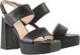 Högl Verhoog je zomerse stijl met chique zwarte sandalen Black Dames - Thumbnail 2