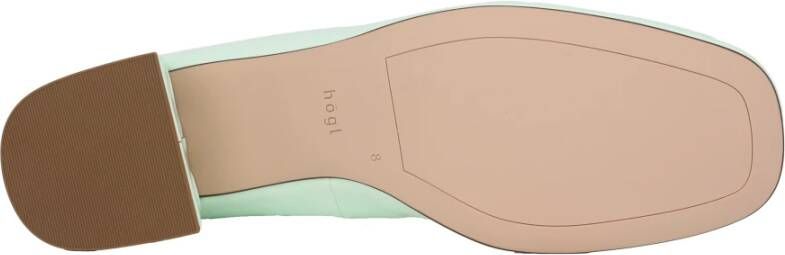 Högl Groene Patent Damespumps Green Dames