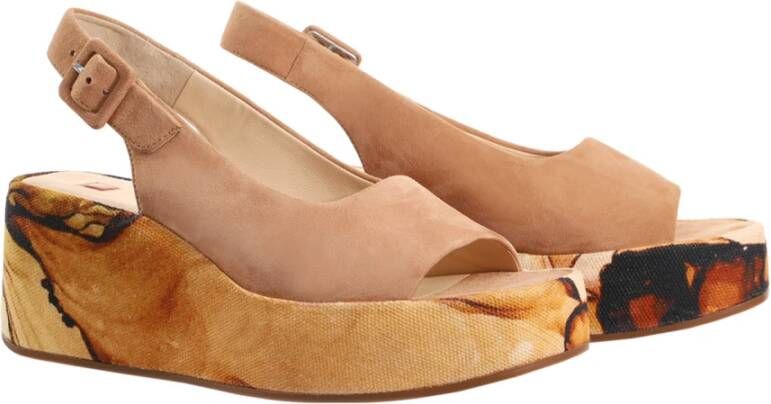 Högl Loulou Stijlvolle Leren Hakken Multicolor Dames