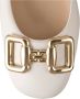 Högl Beige Leren Mary Pumps Beige Dames - Thumbnail 2