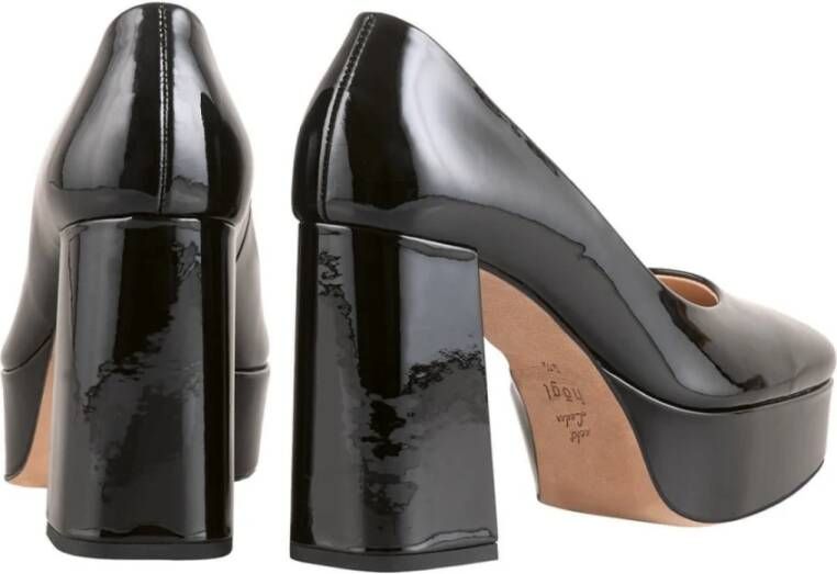Högl Klassieke zwarte lakpumps Zwart Dames