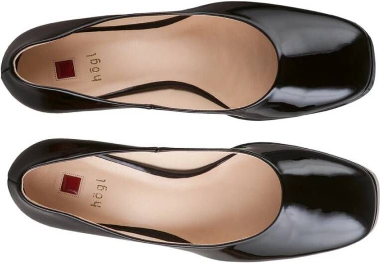 Högl Klassieke zwarte lakpumps Zwart Dames