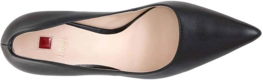 Högl Boulevard 90 Heels Zwarte Leren Pumps Zwart Dames