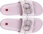 Högl Comfortabele Leren Sliders voor Dames Purple Dames - Thumbnail 4